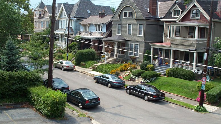 Shadyside streetscape